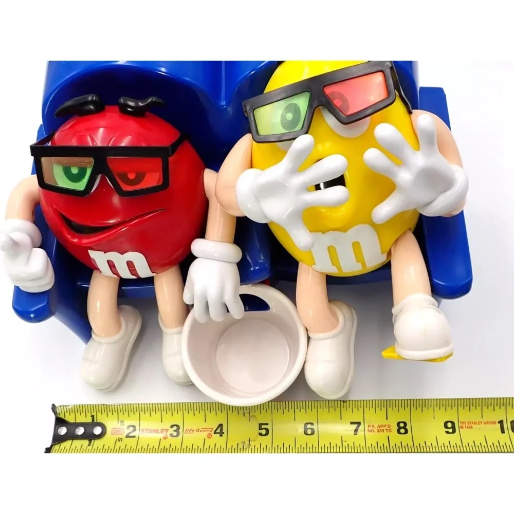 Vintage M&M Candy Dispenser At The Movies in 3-D Collectible Limited Edition